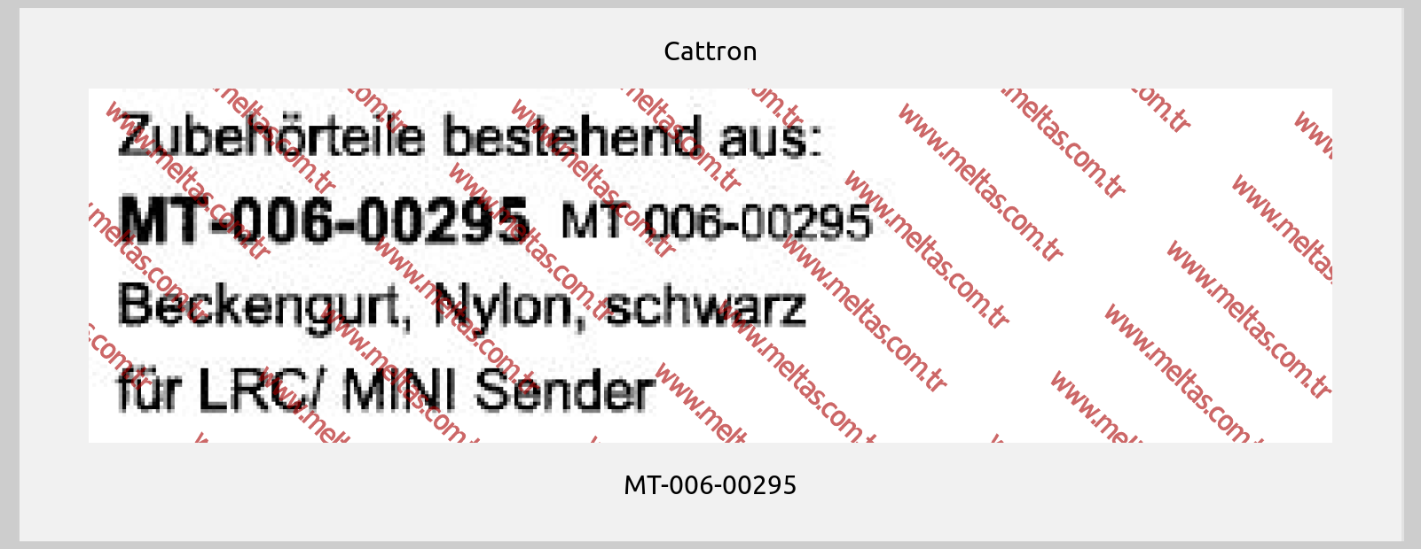 Cattron - MT-006-00295