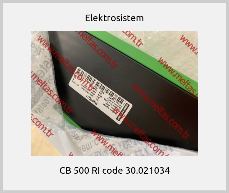Elektrosistem - CB 500 RI code 30.021034