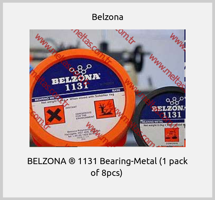 Belzona - BELZONA ® 1131 Bearing-Metal (1 pack of 8pcs) 