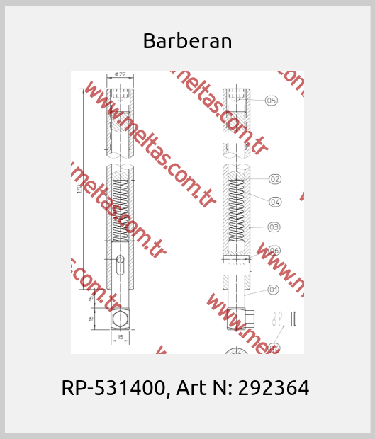 Barberan - RP-531400, Art N: 292364 
