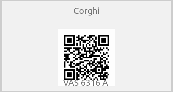 Corghi - VAS 6316 A 