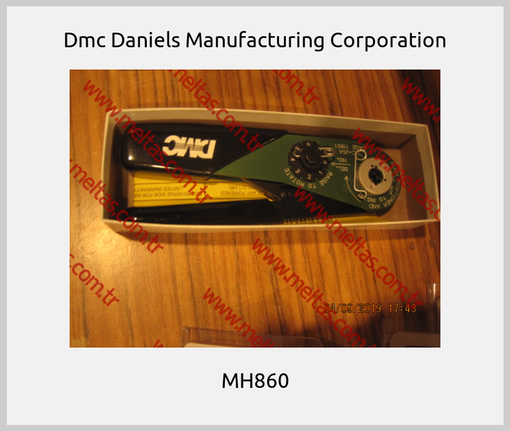 Dmc Daniels Manufacturing Corporation - MH860