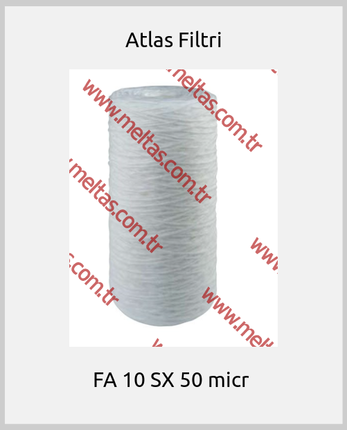 Atlas Filtri - FA 10 SX 50 micr 