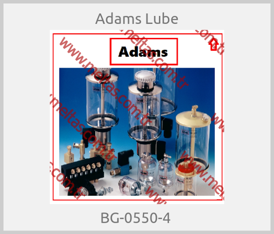 Adams Lube - BG-0550-4 