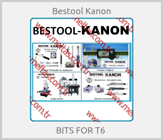 Bestool Kanon-BITS FOR T6 