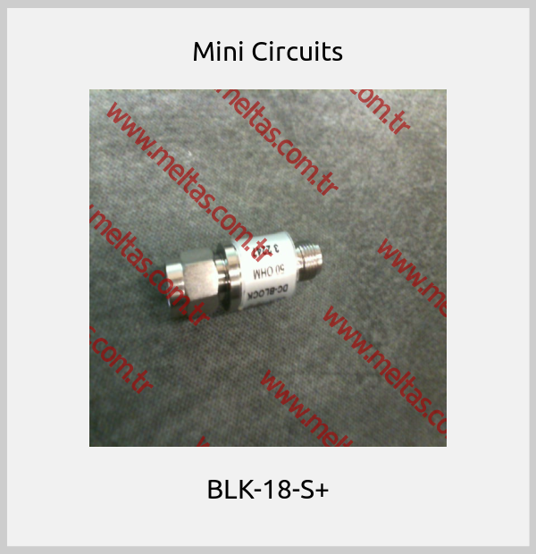 Mini Circuits - BLK-18-S+