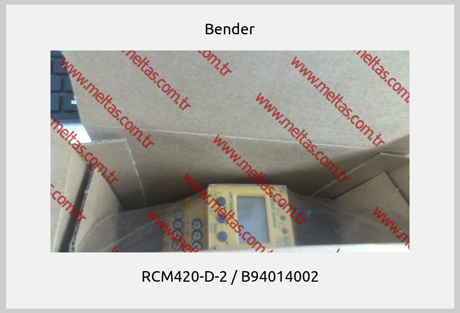 Bender - RCM420-D-2 / B94014002