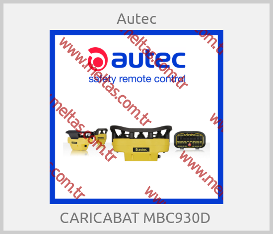 Autec - CARICABAT MBC930D 