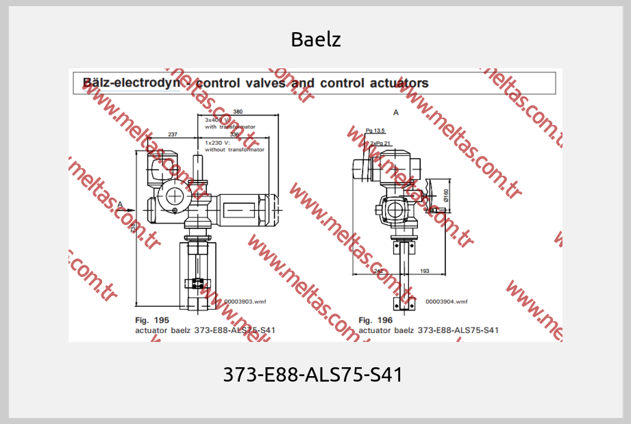 Baelz - 373-E88-ALS75-S41 