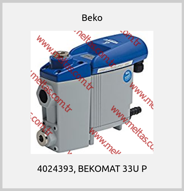 Beko-4024393, BEKOMAT 33U P