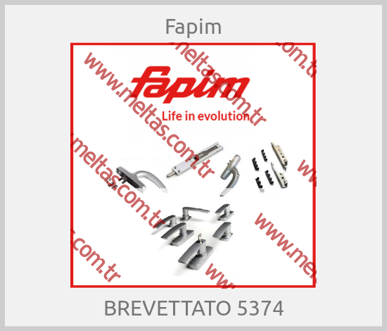 Fapim-BREVETTATO 5374