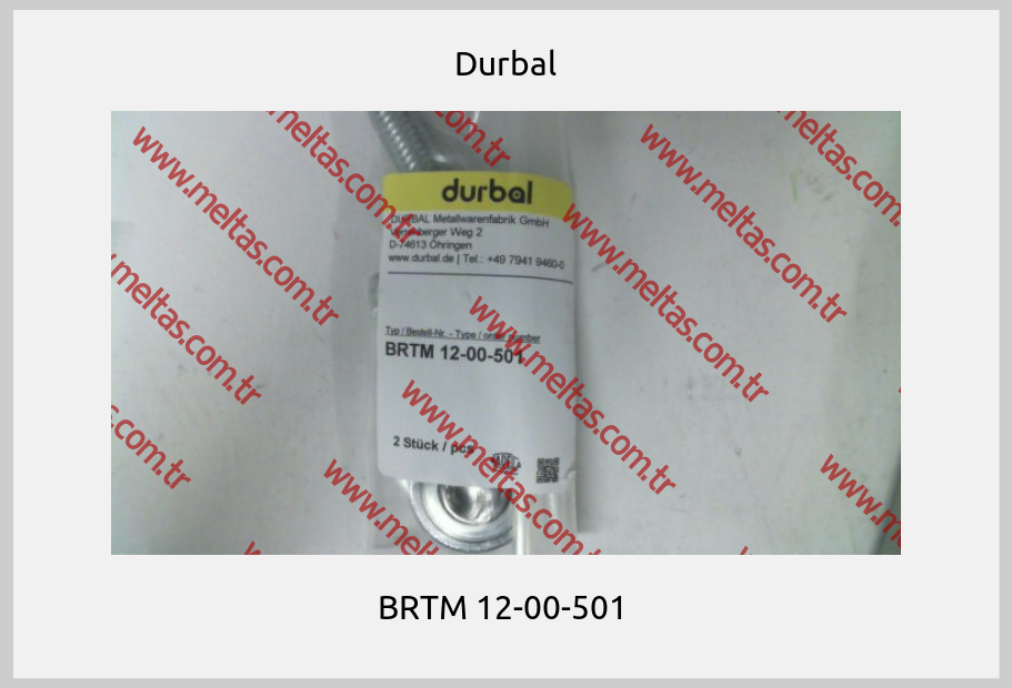 Durbal - BRTM 12-00-501 