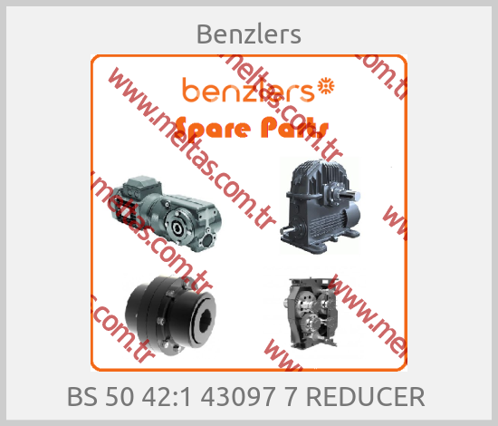 Benzlers - BS 50 42:1 43097 7 REDUCER 