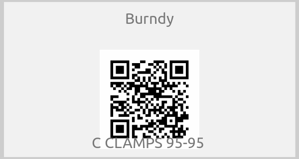 Burndy - C CLAMPS 95-95 