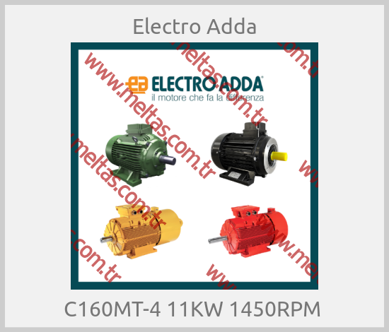 Electro Adda - C160MT-4 11KW 1450RPM 
