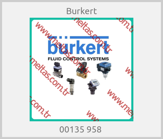 Burkert - 00135 958 
