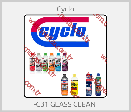 Cyclo - -C31 GLASS CLEAN 