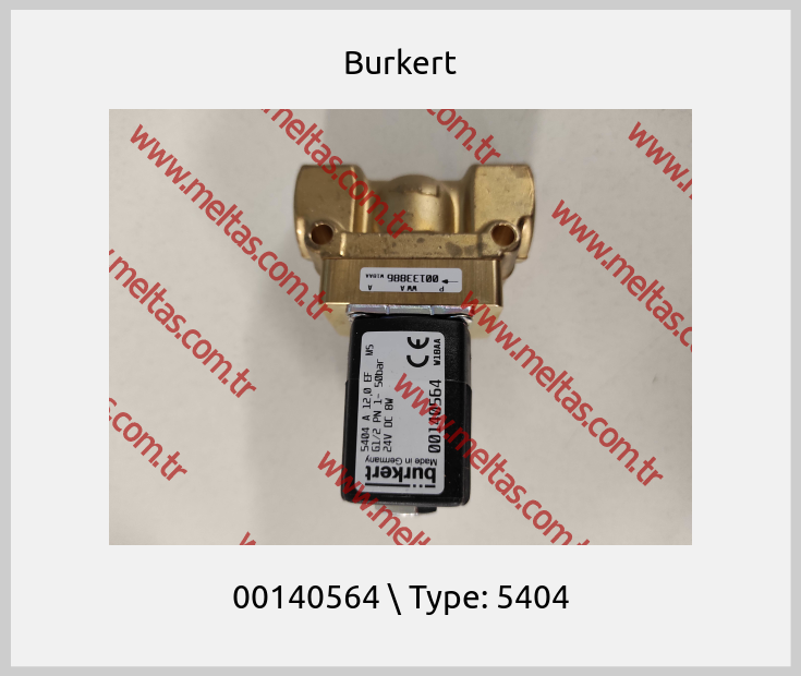 Burkert - 00140564 \ Type: 5404