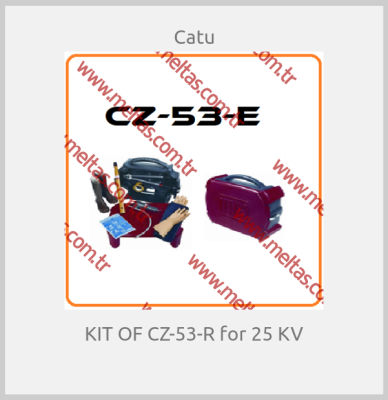 Catu - KIT OF CZ-53-R for 25 KV
