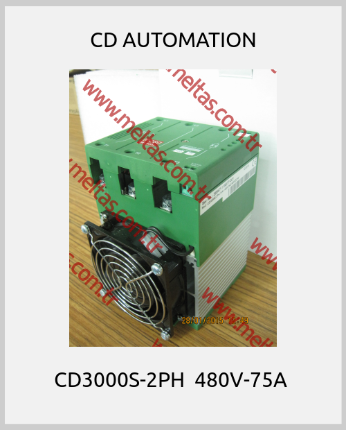 CD AUTOMATION - CD3000S-2PH  480V-75A 