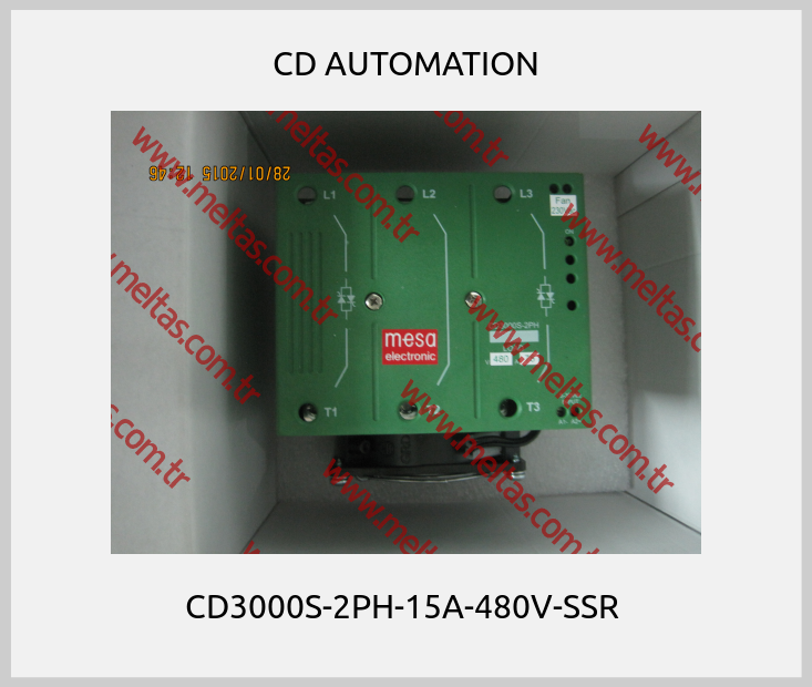 CD AUTOMATION-CD3000S-2PH-15A-480V-SSR 