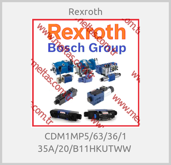 Rexroth - CDM1MP5/63/36/1 35A/20/B11HKUTWW 