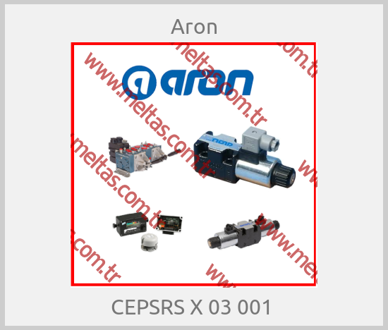 Aron - CEPSRS X 03 001 