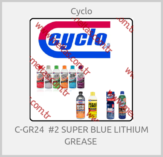 Cyclo-C-GR24  #2 SUPER BLUE LITHIUM GREASE 
