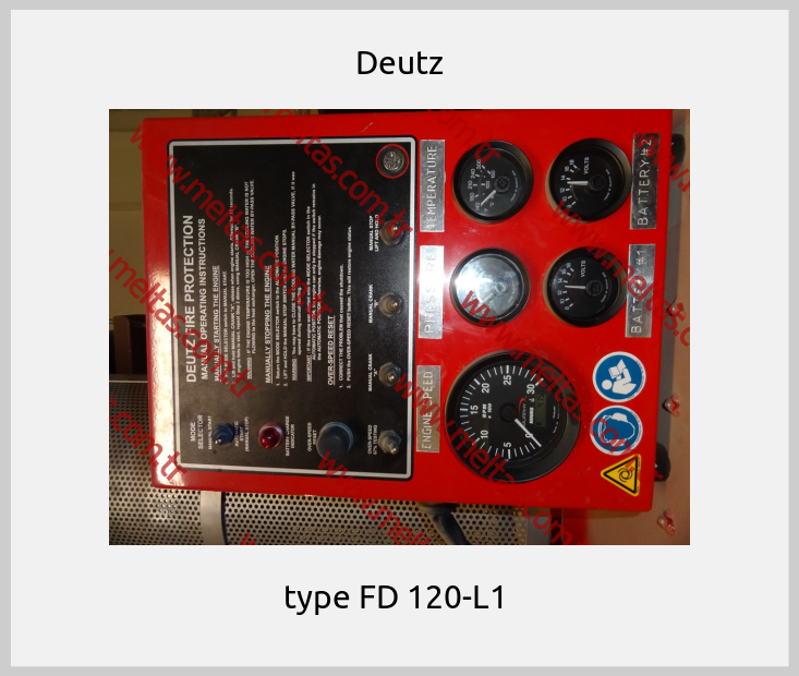 Deutz - type FD 120-L1 