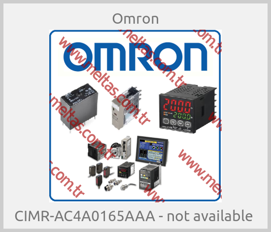 Omron - CIMR-AC4A0165AAA - not available 