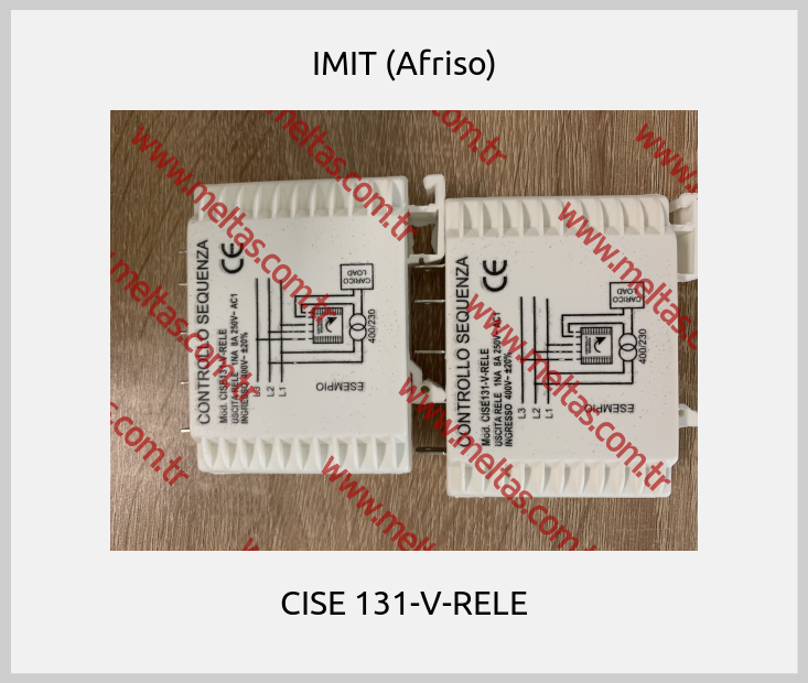 IMIT (Afriso) - CISE 131-V-RELE