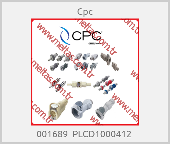 Cpc - 001689  PLCD1000412 