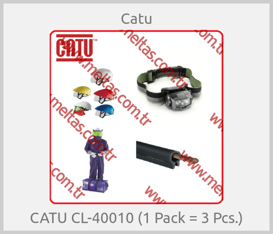 Catu-CATU CL-40010 (1 Pack = 3 Pcs.)