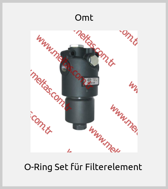 Omt - O-Ring Set für Filterelement 