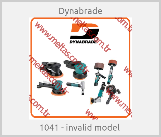 Dynabrade - 1041 - invalid model 