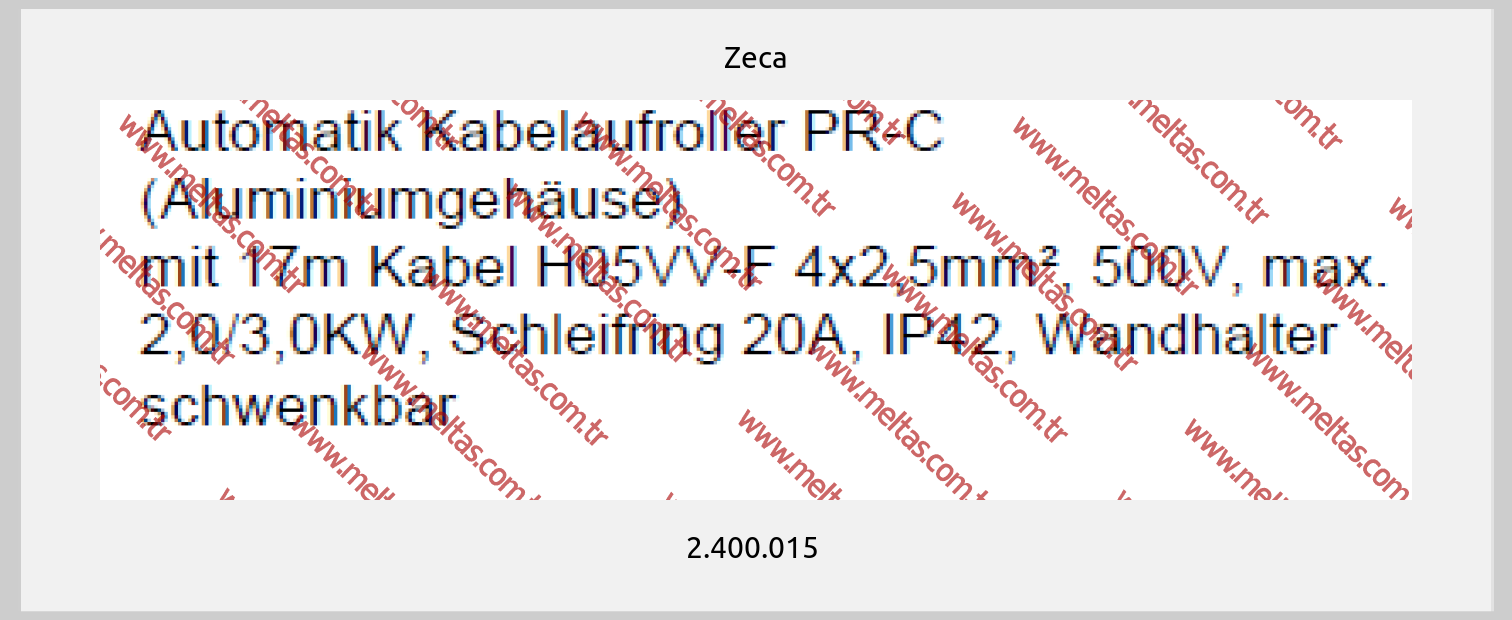 Zeca - 2.400.015 