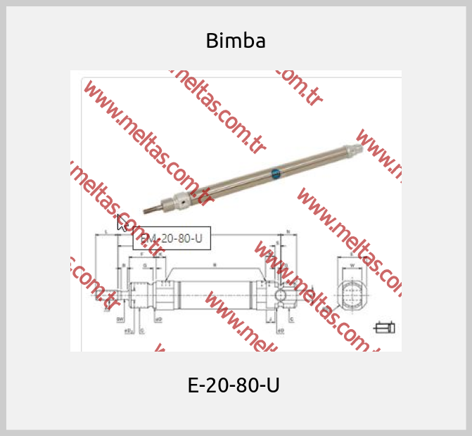 Bimba - E-20-80-U 