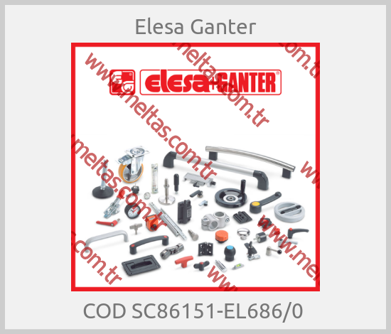 Elesa Ganter - COD SC86151-EL686/0 