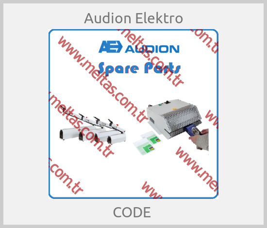 Audion Elektro - CODE 