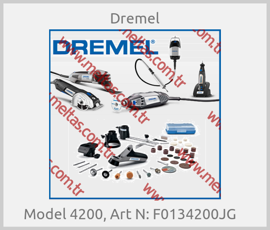 Dremel - Model 4200, Art N: F0134200JG   