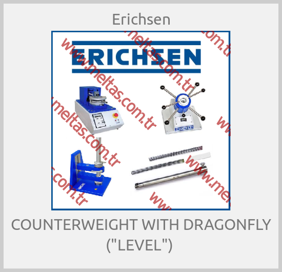 Erichsen-COUNTERWEIGHT WITH DRAGONFLY ("LEVEL") 