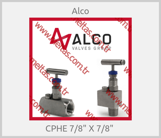 Alco - CPHE 7/8" X 7/8" 