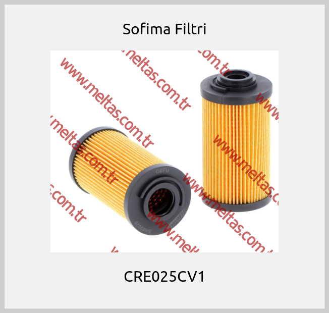 Sofima Filtri - CRE025CV1