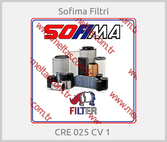 Sofima Filtri - CRE 025 CV 1 