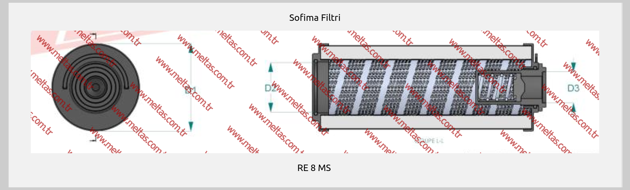 Sofima Filtri - RE 8 MS 