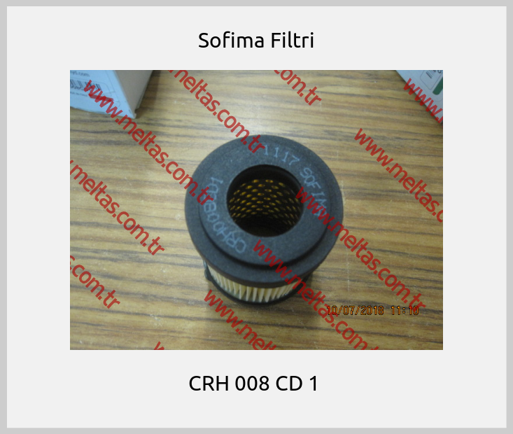 Sofima Filtri - CRH 008 CD 1 