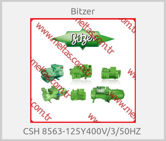 Bitzer - CSH 8563-125Y400V/3/50HZ 
