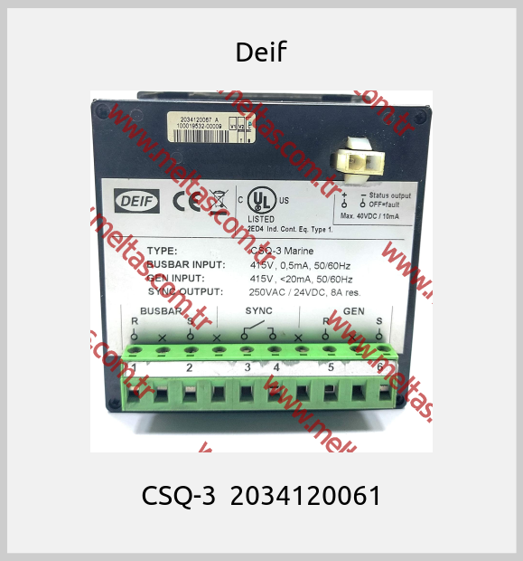 Deif-CSQ-3  2034120061
