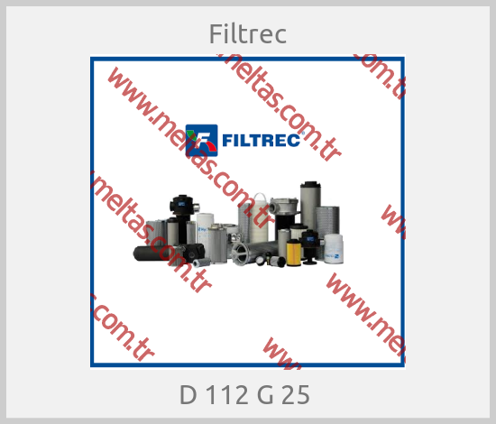 Filtrec - D 112 G 25 