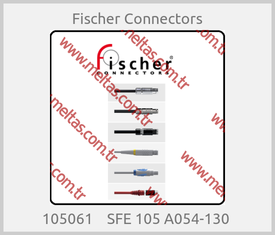 Fischer Connectors - 105061    SFE 105 A054-130 